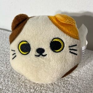 5/$35 Soft Toy Calico Cat Head Plush Toy Stuffed Animal
